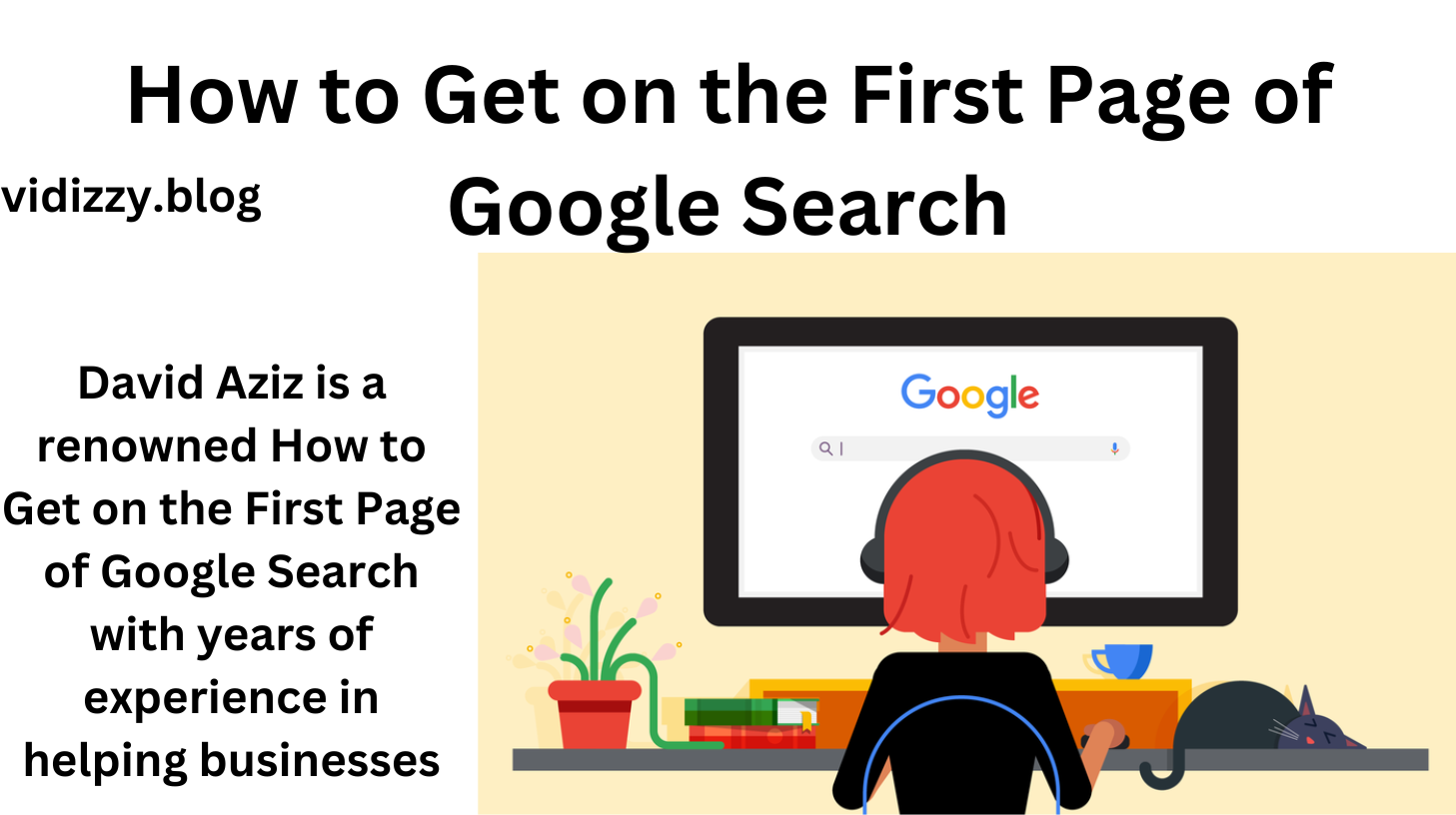 How to Get on the First Page of Google Search