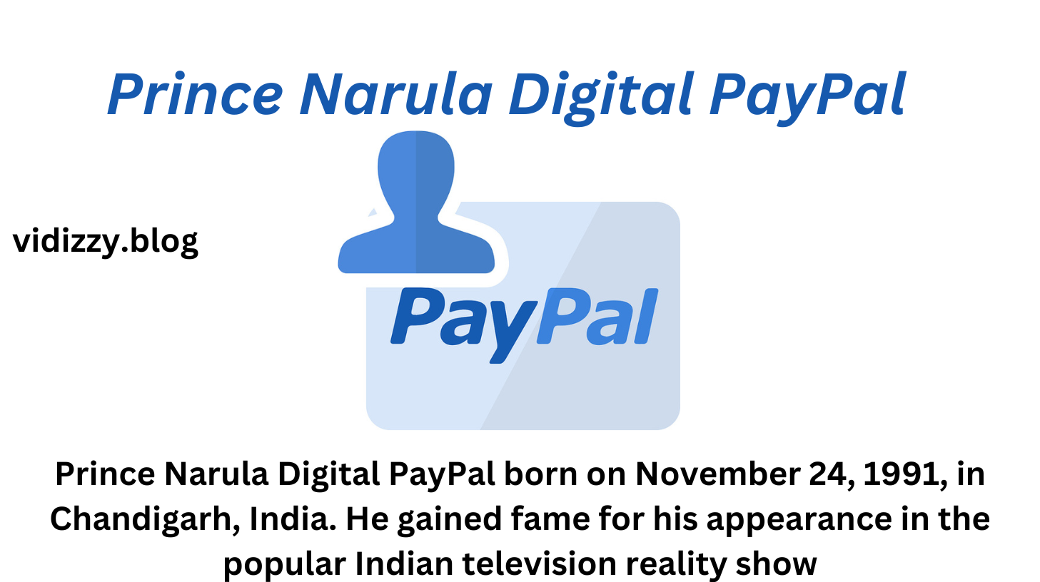 Prince Narula Digital PayPal